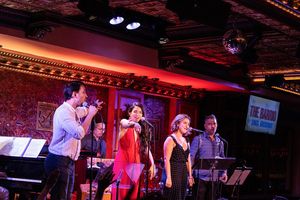 J.J. Caruncho, Arielle Jacobs, Natalie Caruncho and Danny Bolero Photo