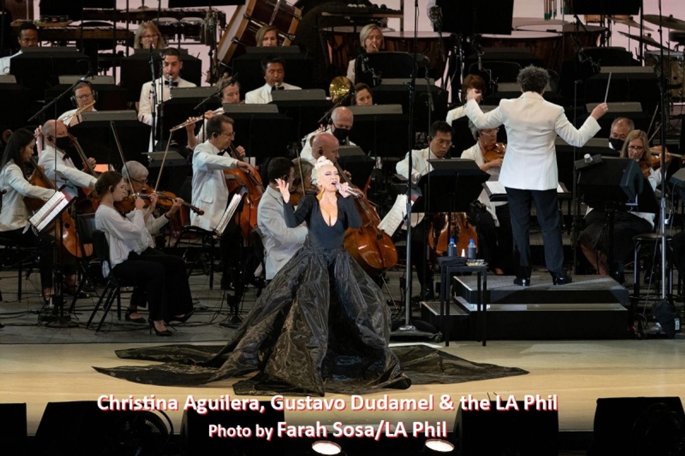 Review: Christina Aguilera Hits It Out Of Bowl With The LA Phil  Image