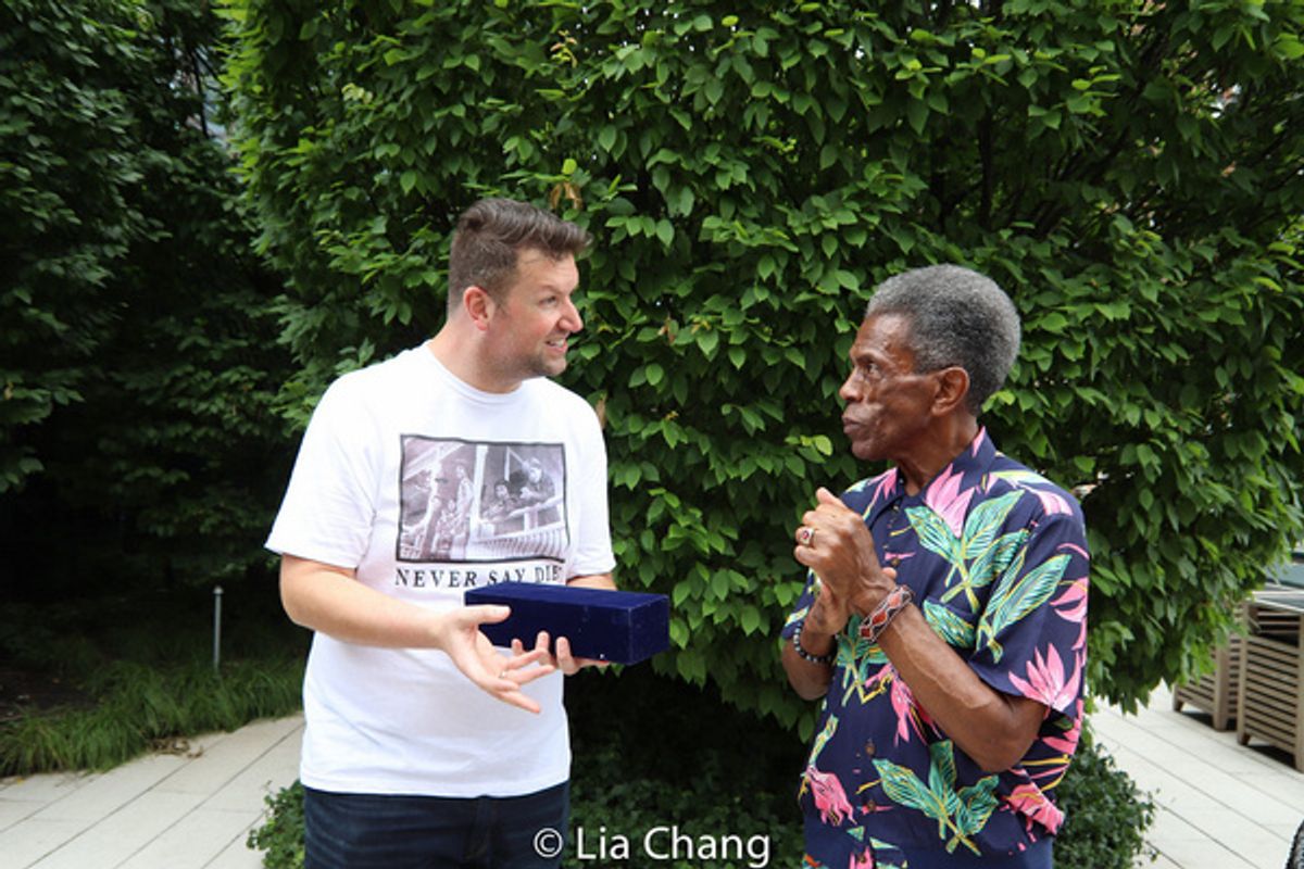 Tom D'Angora, Andre De Shields at 