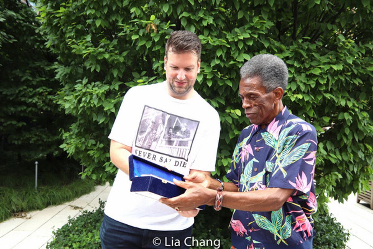 Tom D'Angora, Andre De Shields at 