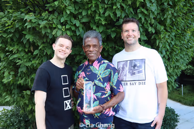 Michael D'Angora, Andre De Shields, Tom D'Angora Photo