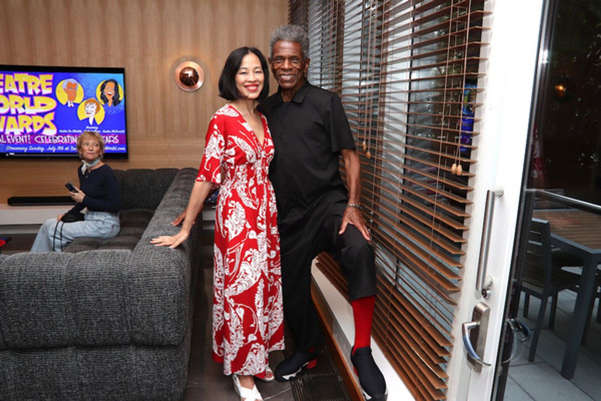 Lia Chang, Andre De Shields. Photo by Vincent Phram at 
