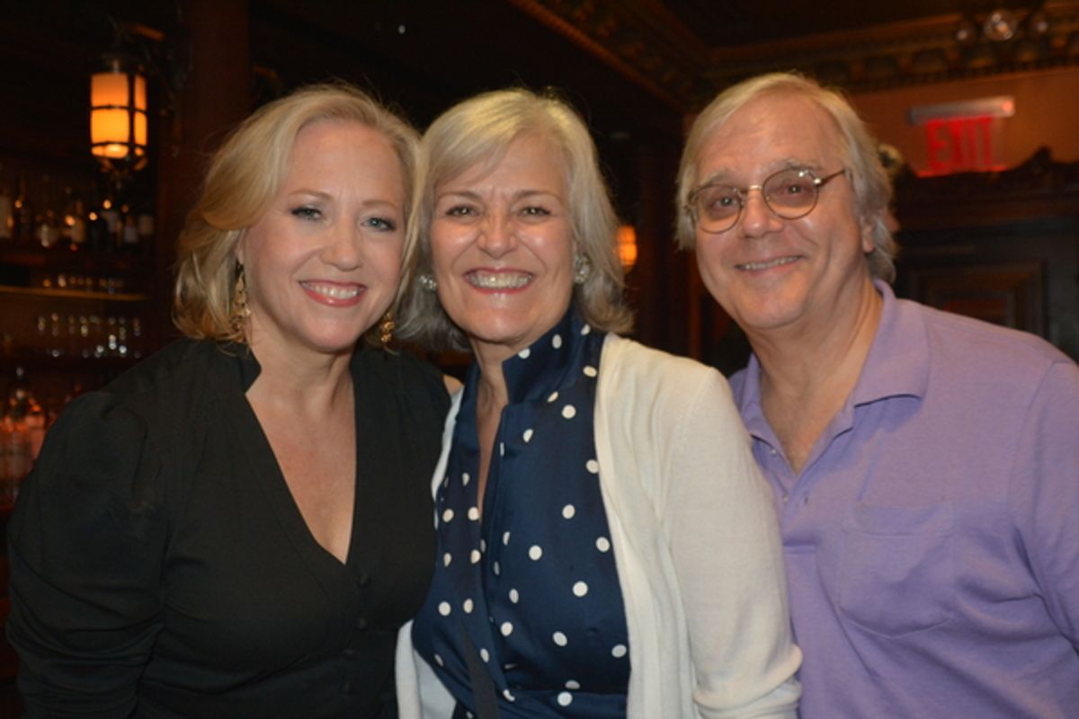 Sally Wilfert, Karen Mason and Paul Rolnick at 