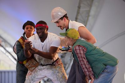 Amaka Umeh, Micah Woods, Jonathan Mason, and Eva Foote  Photo