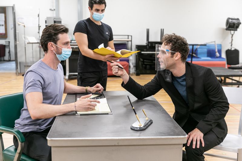 Photos: JERSEY BOYS Rehearses for the West End — photo 19 of 24