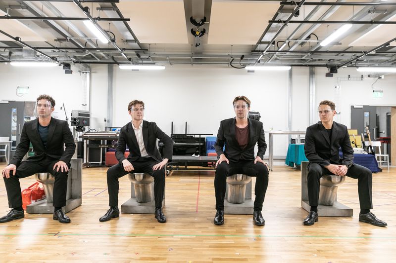 Photos: JERSEY BOYS Rehearses for the West End — photo 14 of 24