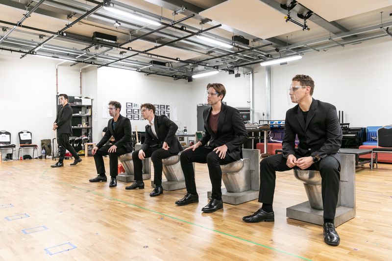 Photos: JERSEY BOYS Rehearses for the West End — photo 9 of 24