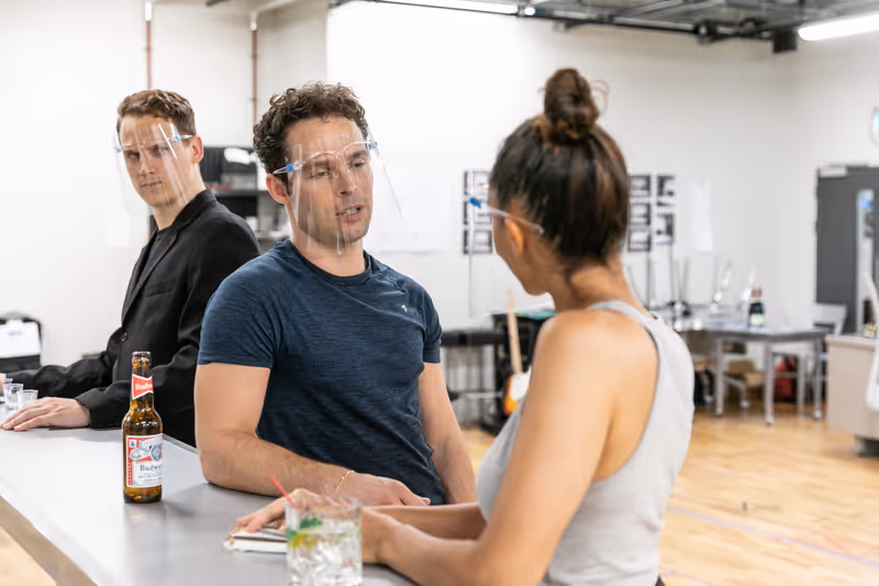 Photos: JERSEY BOYS Rehearses for the West End — photo 2 of 24