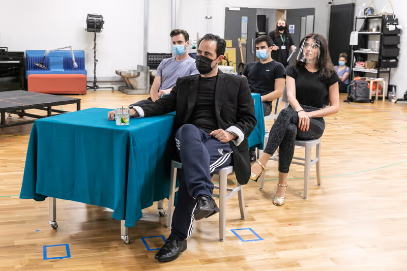 Photos: JERSEY BOYS Rehearses for the West End — photo 1 of 24