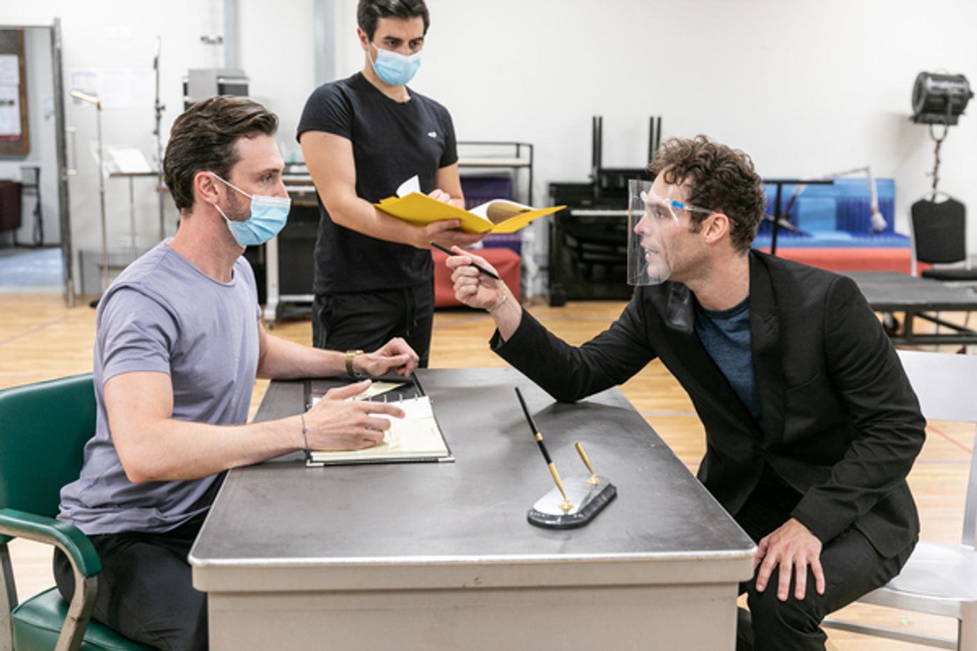 Photos: JERSEY BOYS Rehearses for the West End  Image