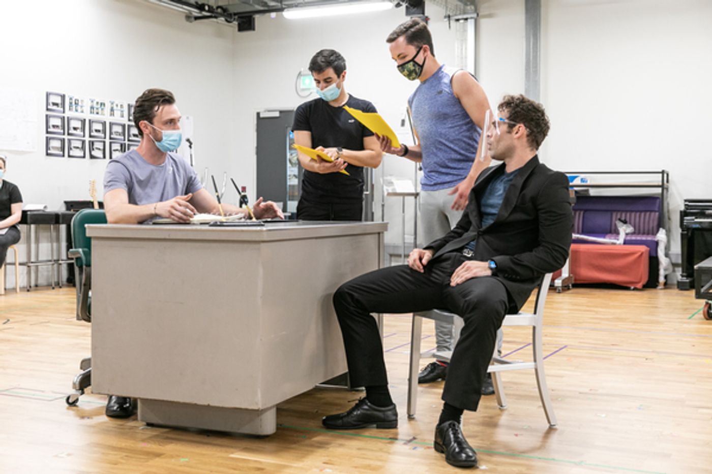 Photos: JERSEY BOYS Rehearses for the West End  Image
