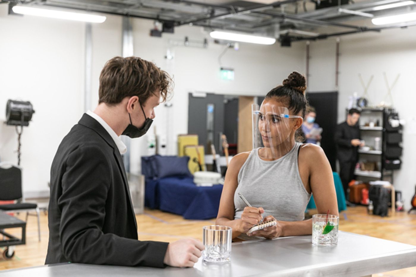 Photos: JERSEY BOYS Rehearses for the West End  Image