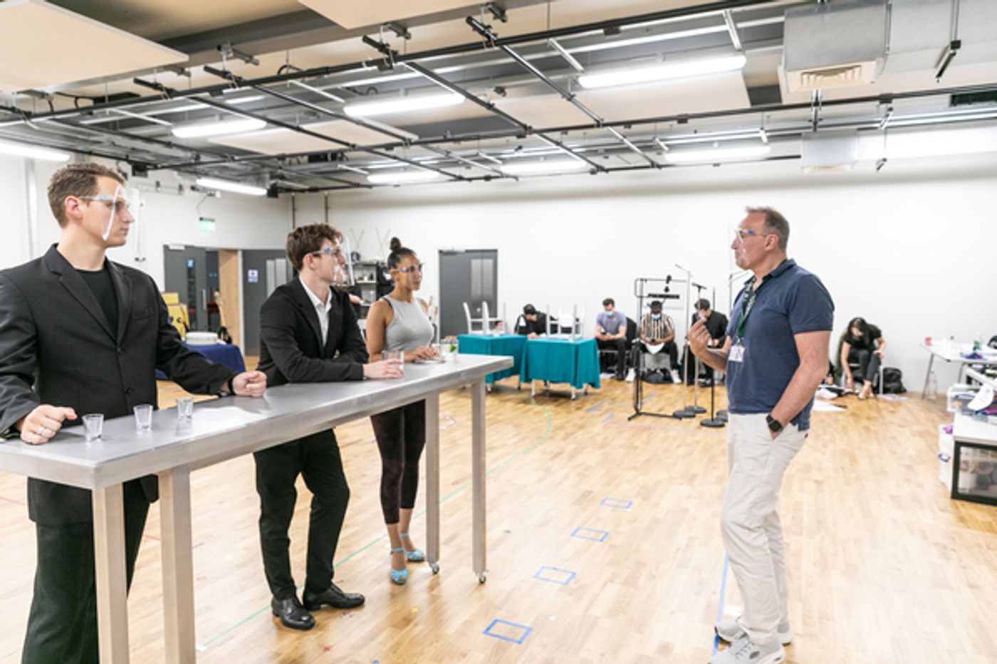 Photos: JERSEY BOYS Rehearses for the West End  Image