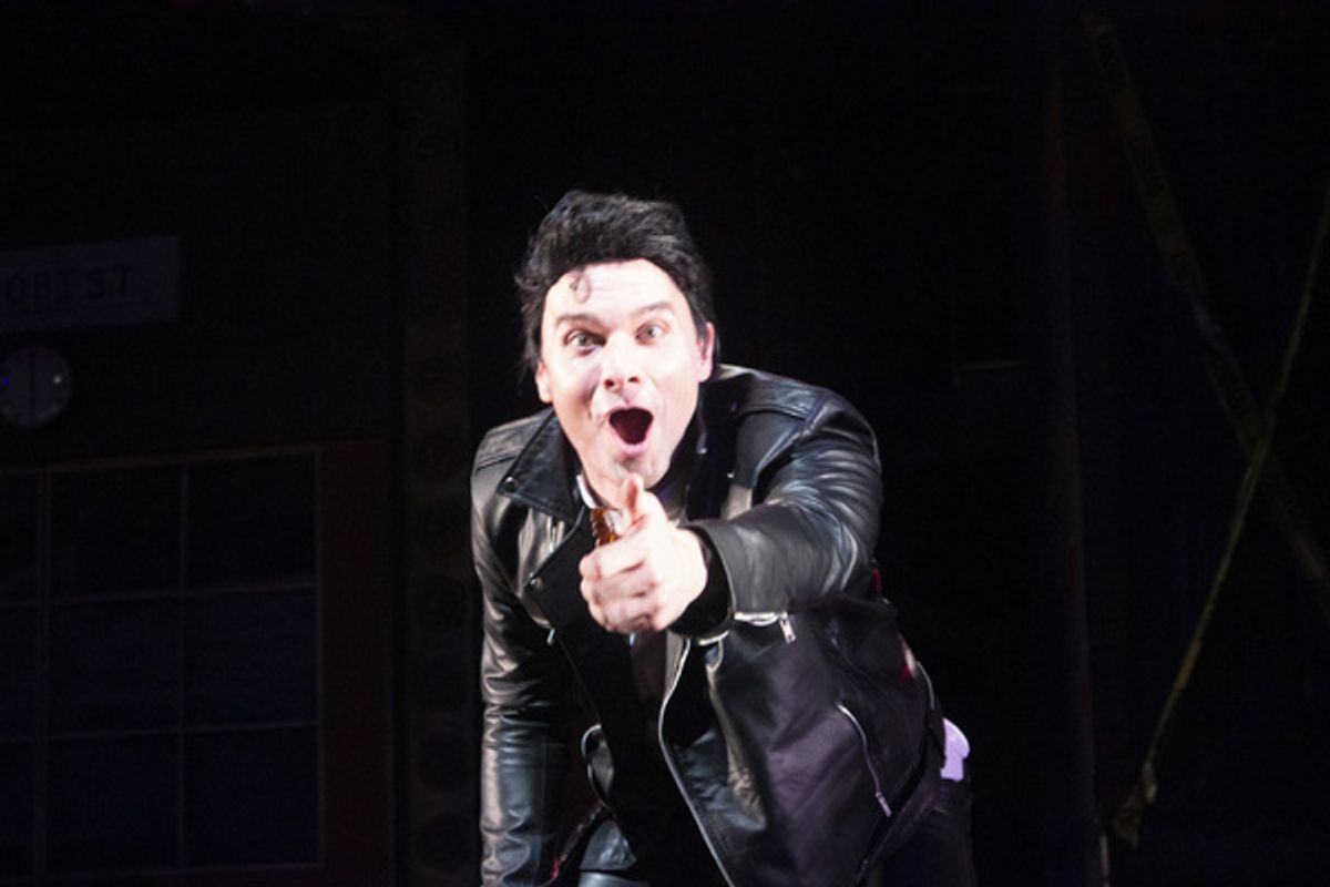 Orin Scrivello, DDS (Jamie Michael Parnell) in the Arizona Broadway Theatre production of Little Shop of Horrors at Photos: First Look at LITTLE SHOP OF HORRORS at Arizona Broadway Theatre