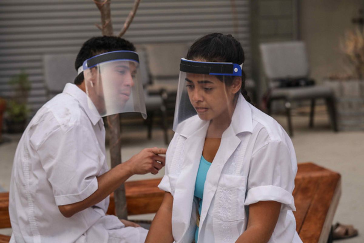 Raul Vega Martinez and Valentina Guerra at 