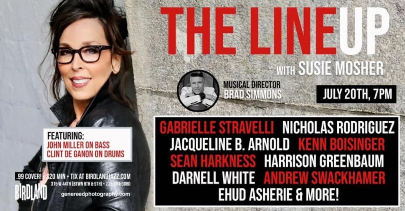 Photo Flash: Stewart Green Documents July 20th THE LINEUP WITH SUSIE MOSHER at Birdland  Image