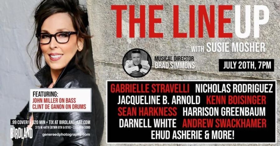Photo Flash: Stewart Green Documents July 20th THE LINEUP WITH SUSIE MOSHER at Birdland  Image
