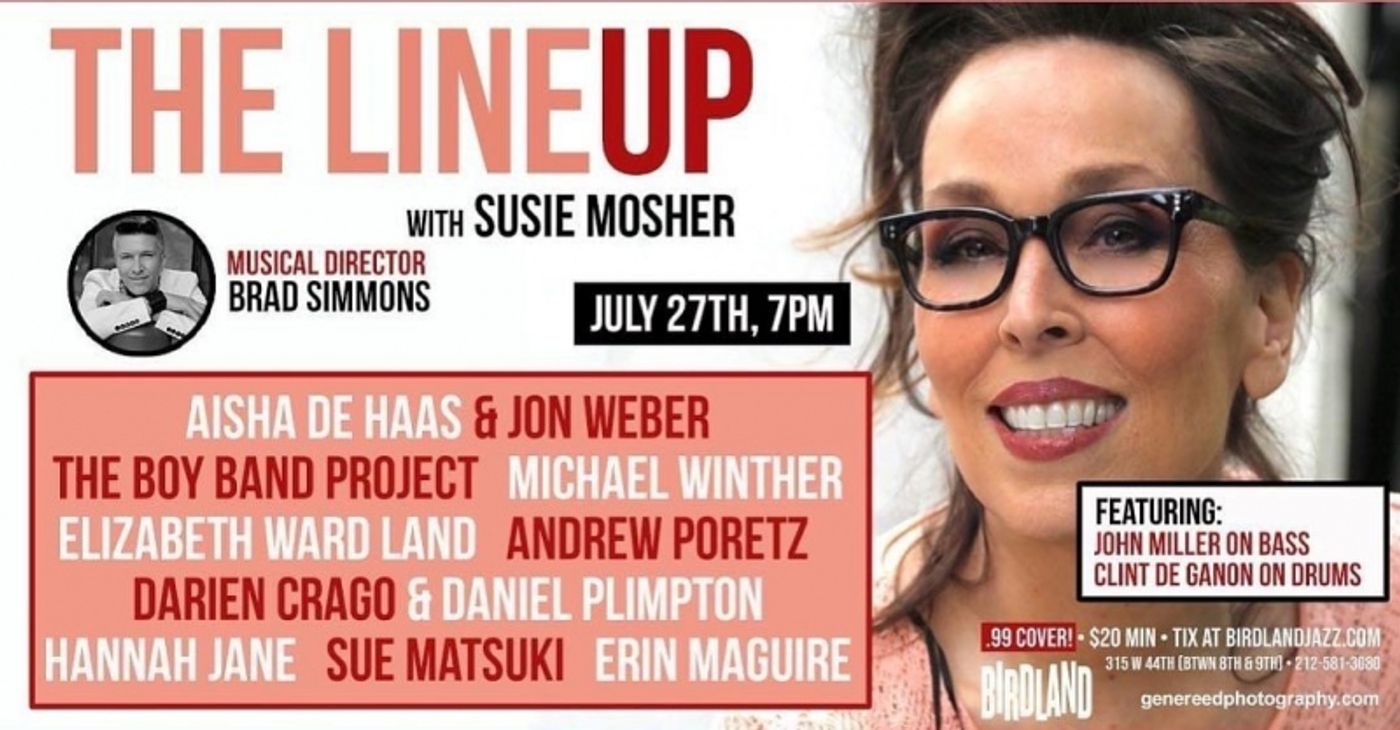 Photo Flash: Stewart Green Documents July 20th THE LINEUP WITH SUSIE MOSHER at Birdland  Image