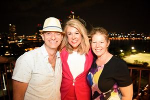 Larry Rogowsky, Tessa Faye, Sue Gilad Photo