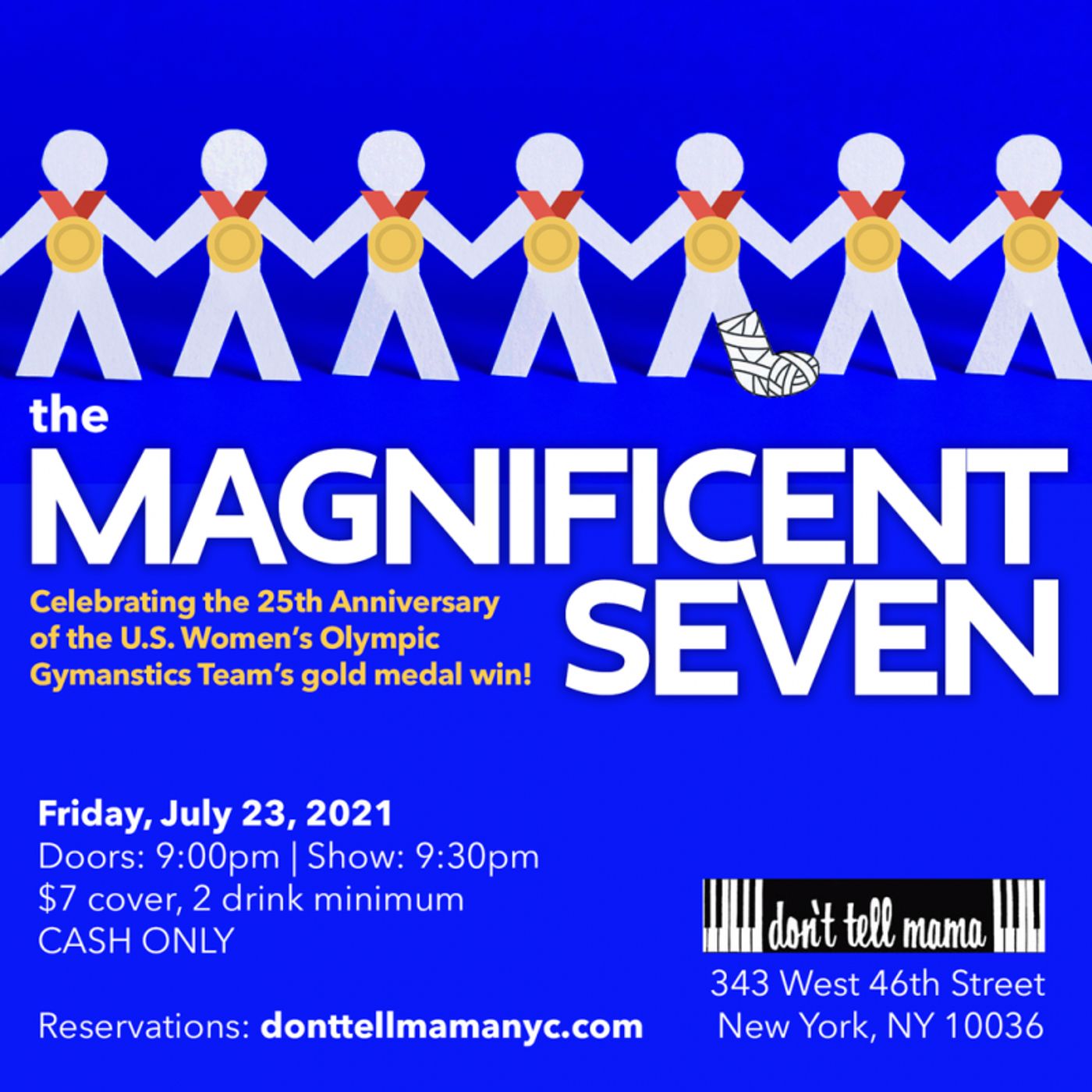 Review: THE MAGNIFICENT SEVEN Surprises Pleasantly at Don't Tell Mama  Image