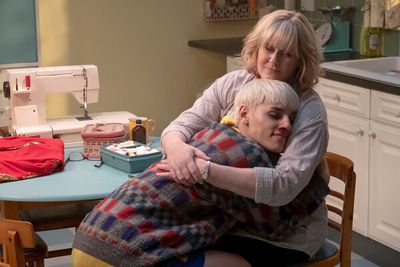 Max Harwood and Sarah Lancashire Photo