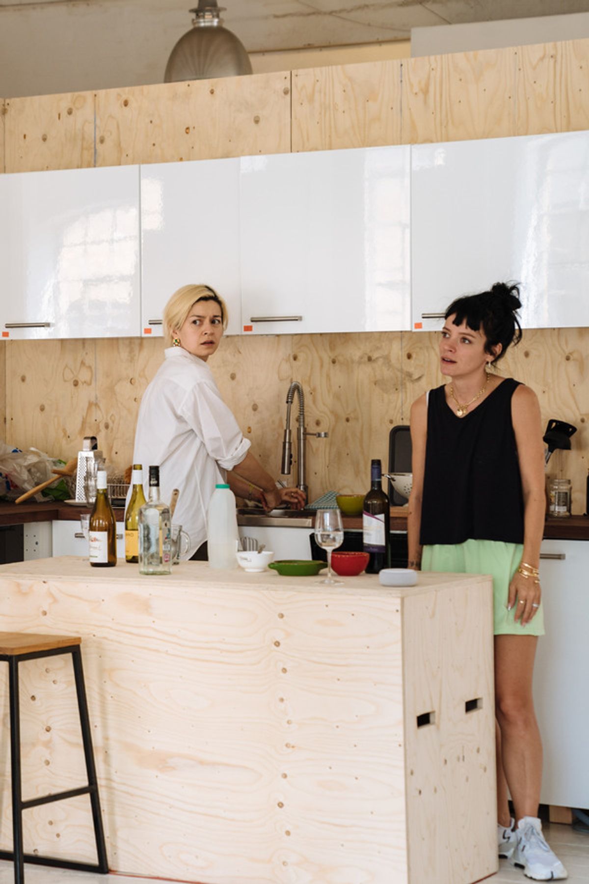 Julia Chan, Lily Allen at 