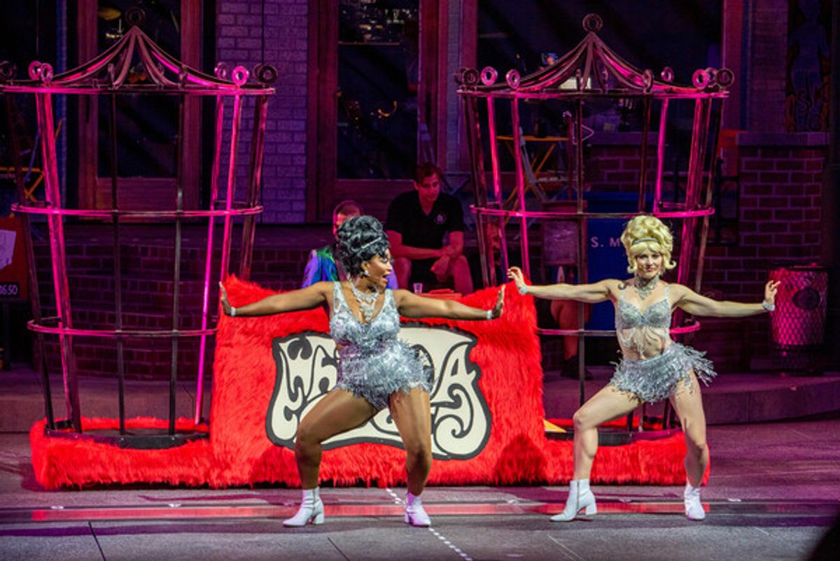 Hayley Podschun, Nasia Thomas at 