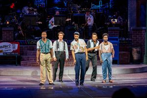 Christopher Sams, Michael Campanyo, Jason Veasey, Charl Brown, Mykal Kilgore, @ BroadwayWorld Christopher Sams, Michael Campanyo, Jason Veasey, Charl Brown, Mykal Kilgore, Photo