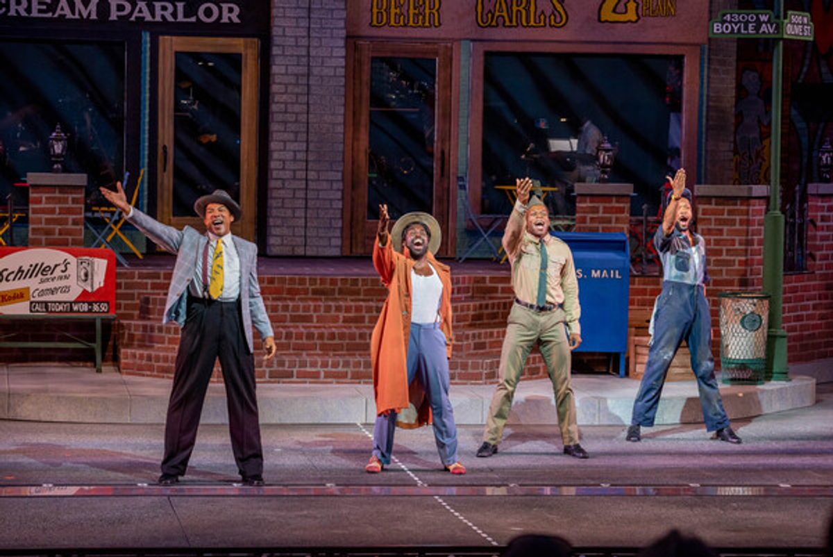 Charl Brown, Mykal Kilgore, Christopher Sams, Jason Veasey at 