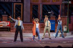 Charl Brown, Mykal Kilgore, Christopher Sams, Jason Veasey @ BroadwayWorld Charl Brown, Mykal Kilgore, Christopher Sams, Jason Veasey Photo