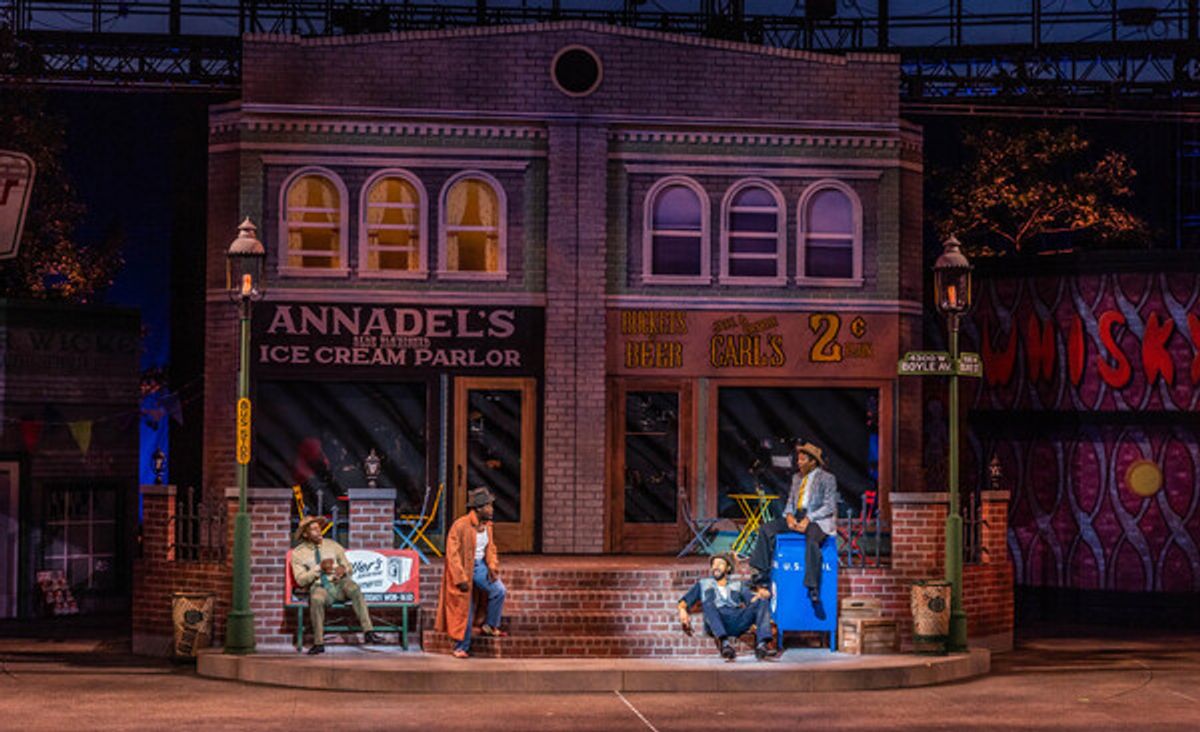 Christopher Sams, Mykal Kilgore, Charl Brown at 