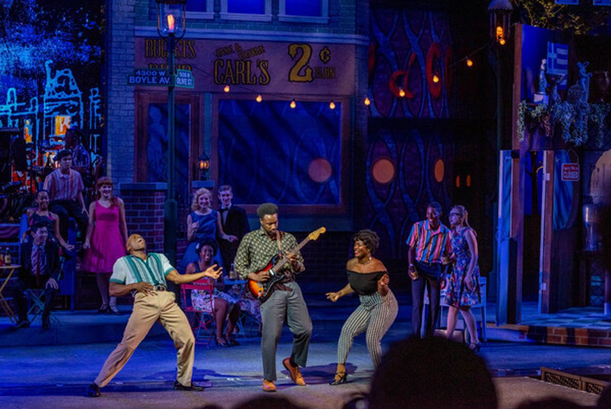 The Cast of Smokey Joe's Cafe at Photos: The Muny Opens 103rd Season With SMOKEY JOE'S CAFE