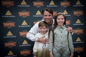 Neil McDermott and family @ BroadwayWorld Neil McDermott and family Photo