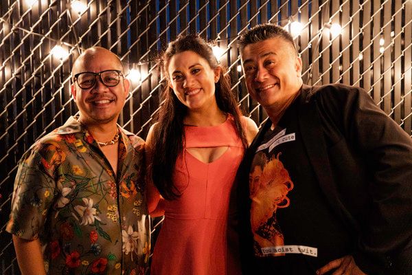 Jeremiah Abraham, Diane Phelan, Ariel Estrada Photo