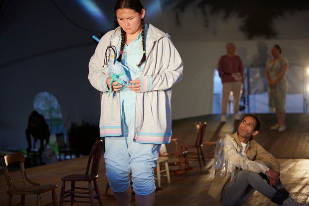 Brefny Caribou and Zach Running Coyote at Photos: THE REZ SISTERS Opens Tonight at the Stratford Festival