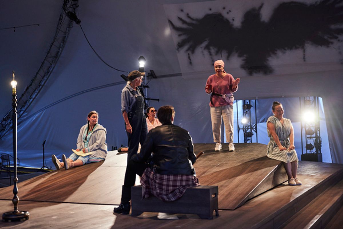 Members of the Company at Photos: THE REZ SISTERS Opens Tonight at the Stratford Festival