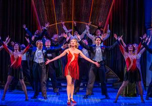 Robert Lindsay, Sutton Foster, Samuel Edwards Photo