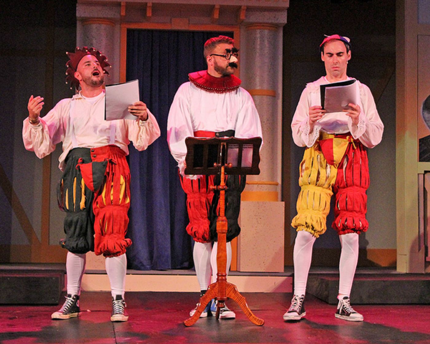 Photos: THE COMPLETE WORKS OF WILLIAM SHAKESPEARE ABRIDGED at Cortland Rep  Image
