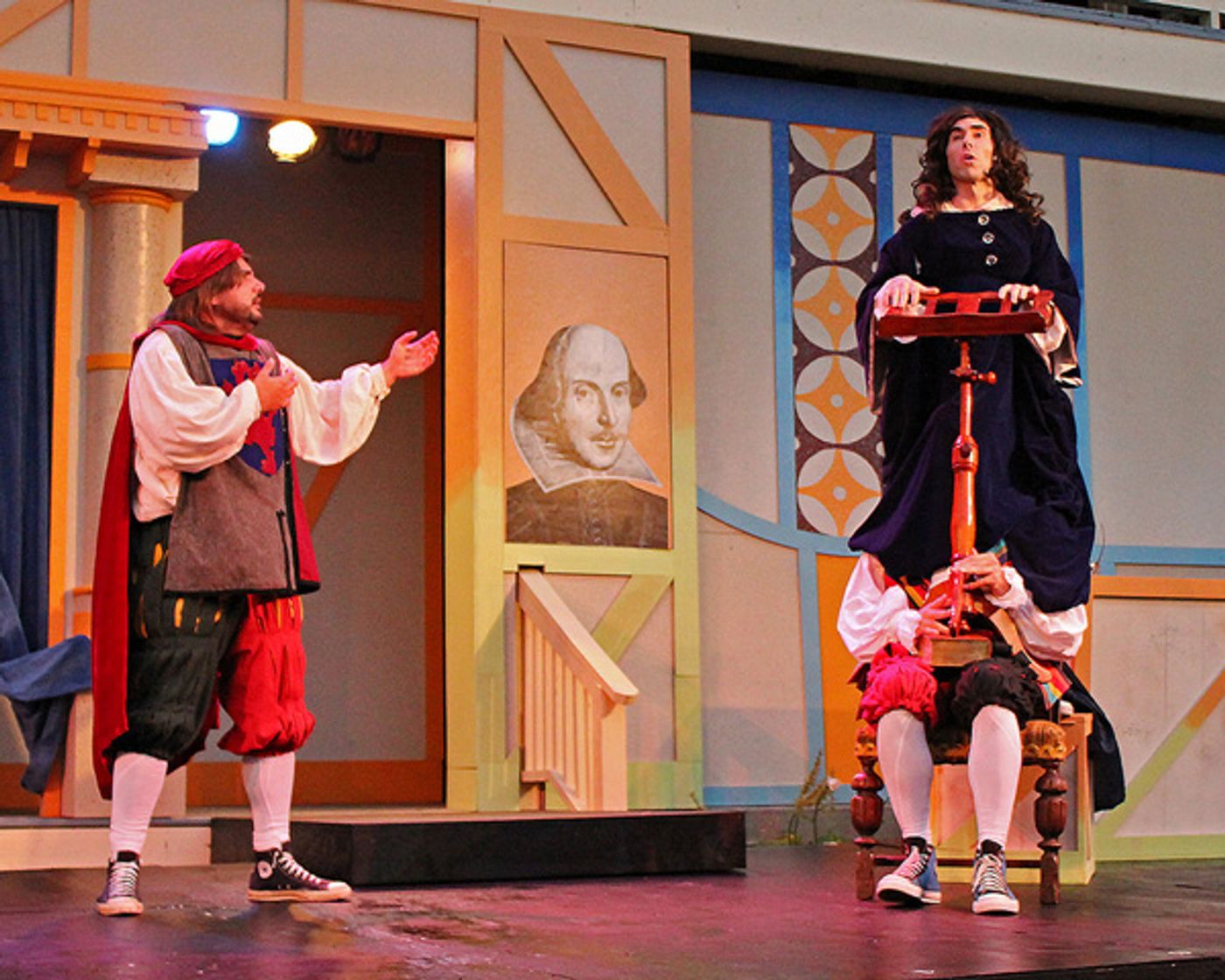 Photos: THE COMPLETE WORKS OF WILLIAM SHAKESPEARE ABRIDGED at Cortland Rep  Image