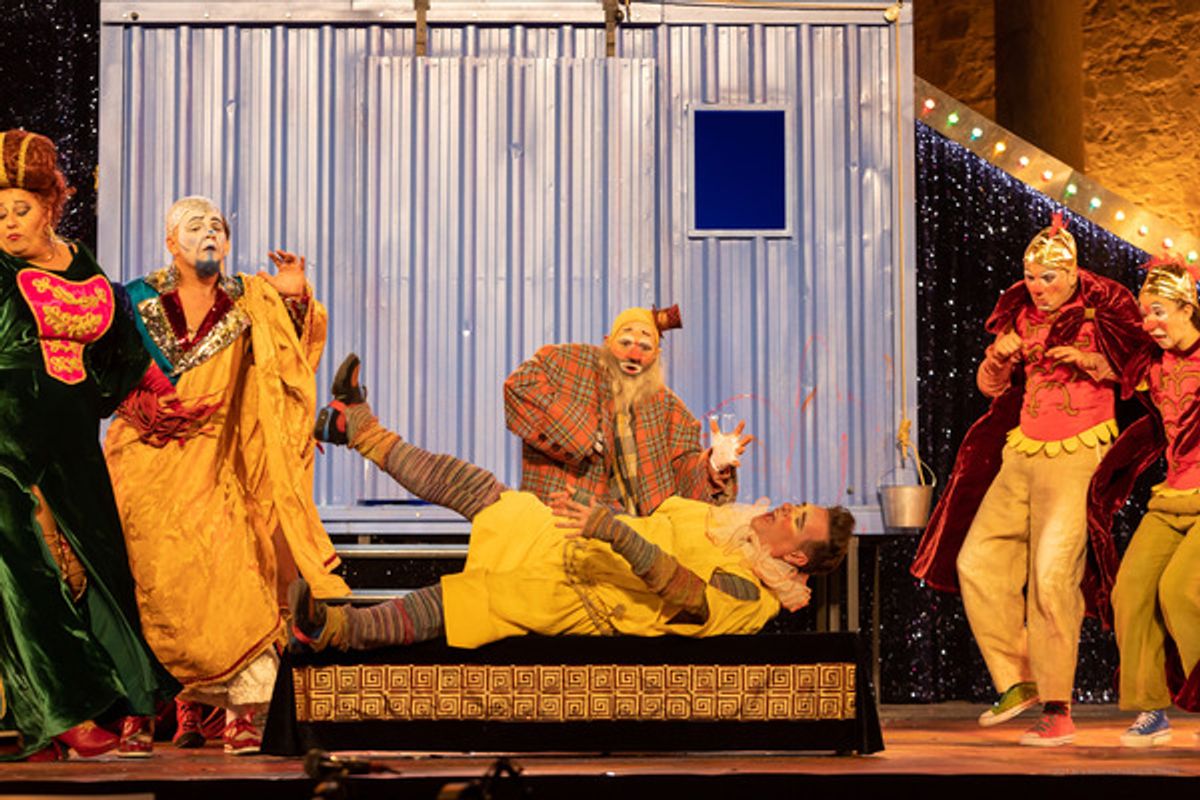 Compañía de GOLFUS DE ROMA at GOLFUS DE ROMA se estrena en el Festival de Mérida