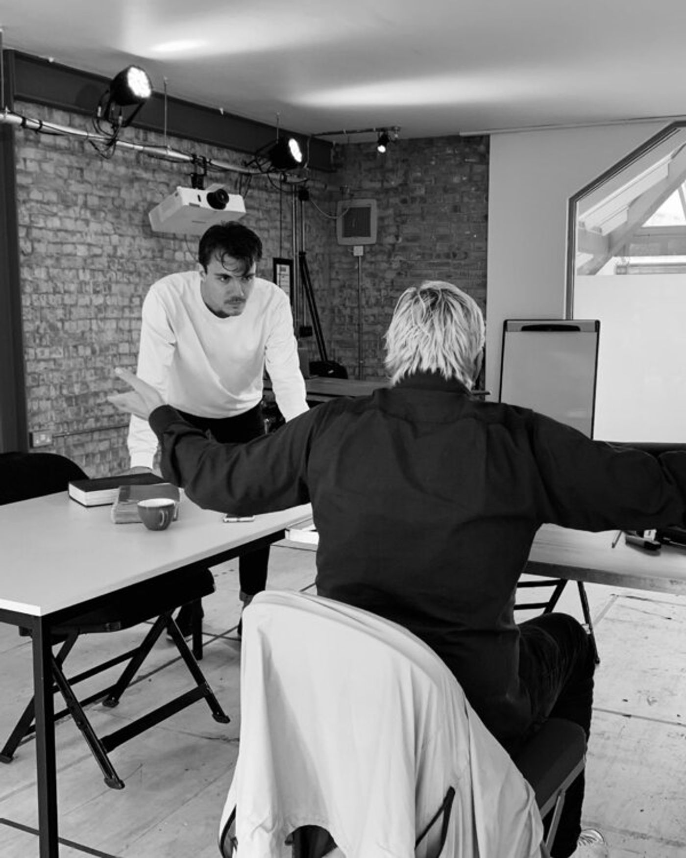 Photos: Inside Rehearsal For WHEN DARKNESS FALLS at the Park Theatre  Image