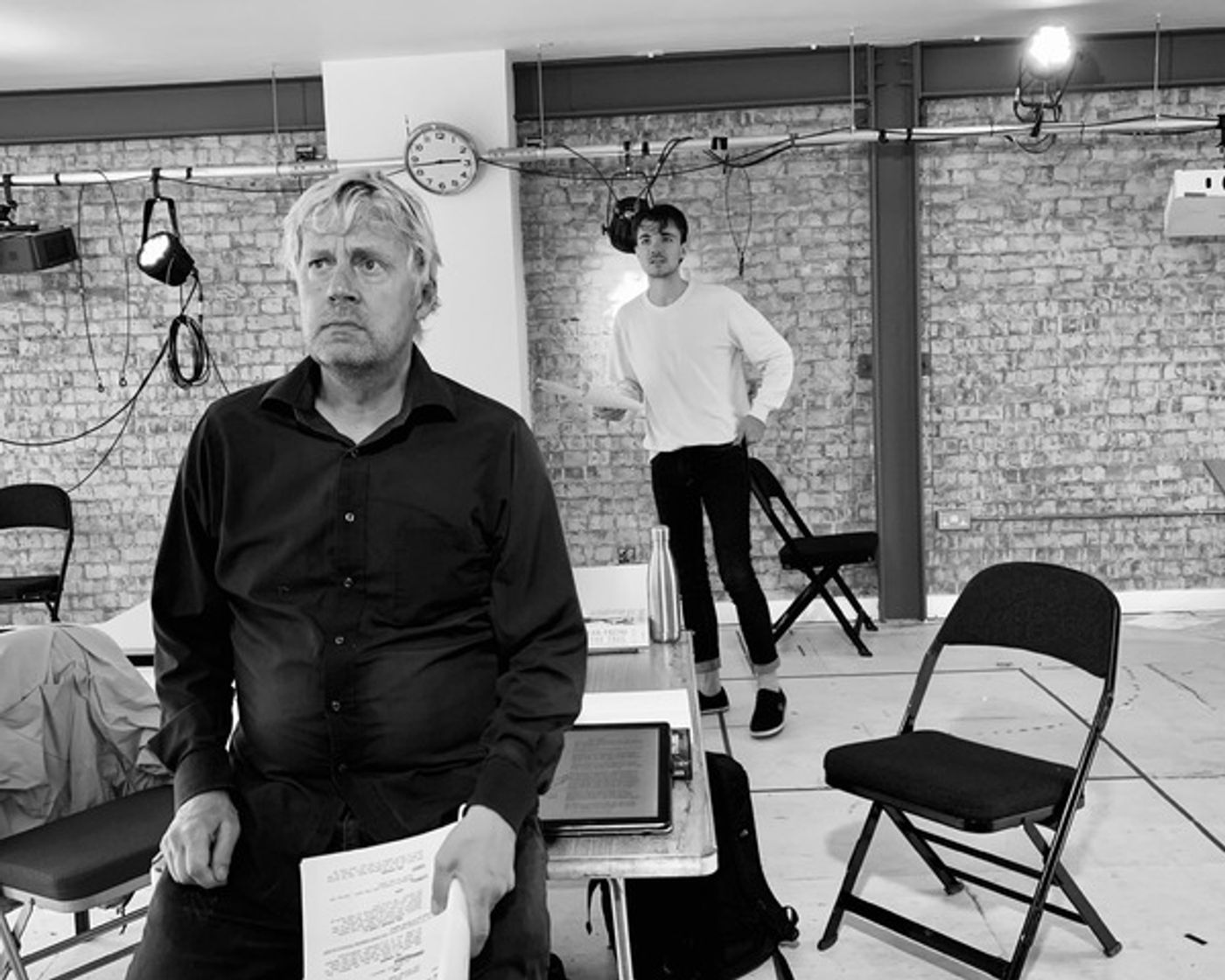 Photos: Inside Rehearsal For WHEN DARKNESS FALLS at the Park Theatre Photos: Inside Rehearsal For WHEN DARKNESS FALLS at the Park Theatre Image