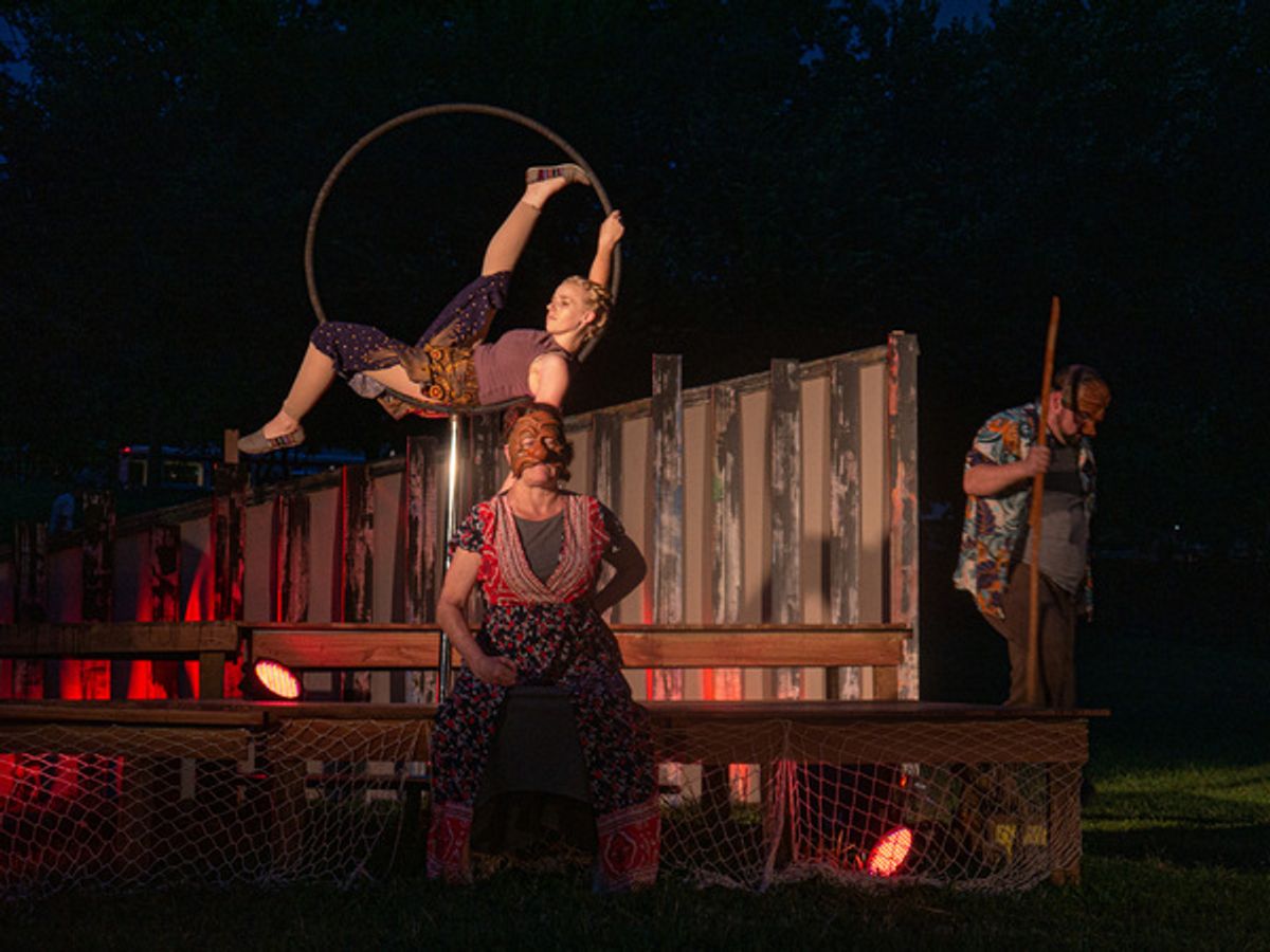 Elena Nahrmann, Nicole Godino, Rob Cutler at Photos: Check Out Photos From Opening Night of PERICLES in Clark Park