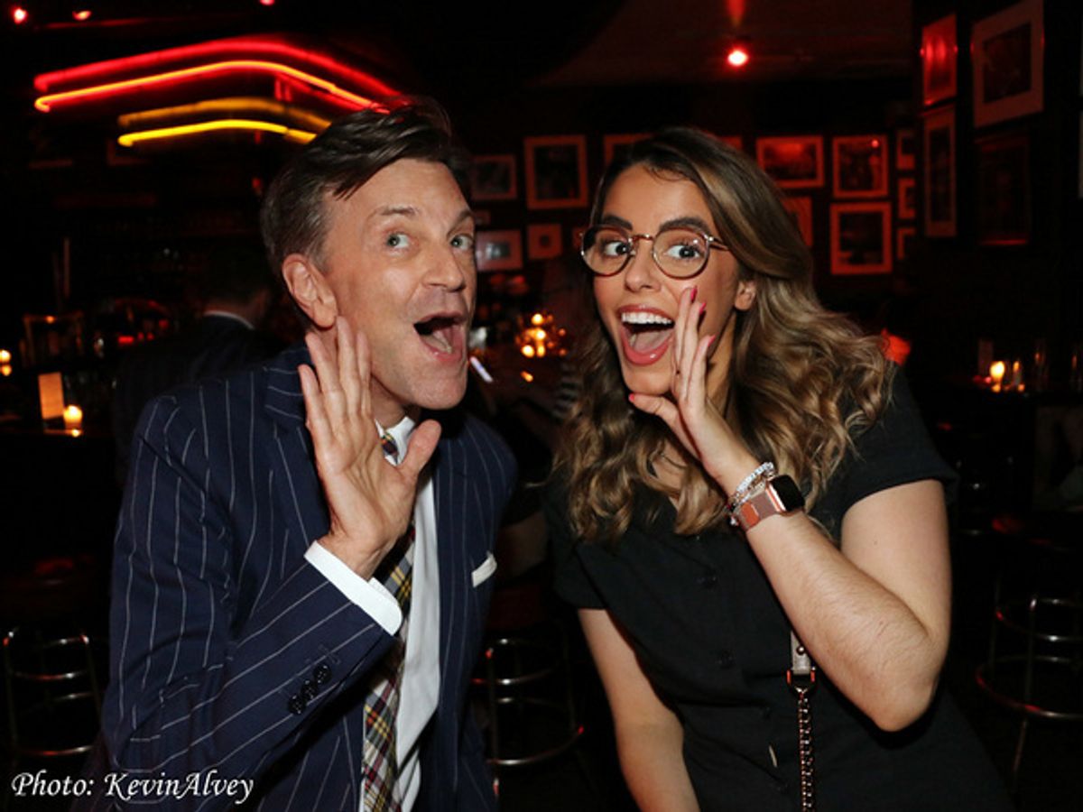 Jim Caruso, Ruby Locknar at 