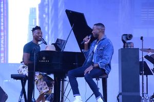 Jhardon Milton and Matthew Griffin @ BroadwayWorld Jhardon Milton and Matthew Griffin Photo