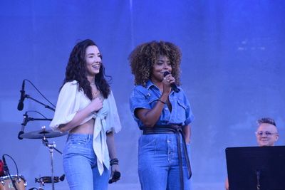 Ashley Loren and Adrienne Warren Photo