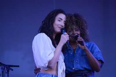 Ashley Loren and Adrienne Warren Photo