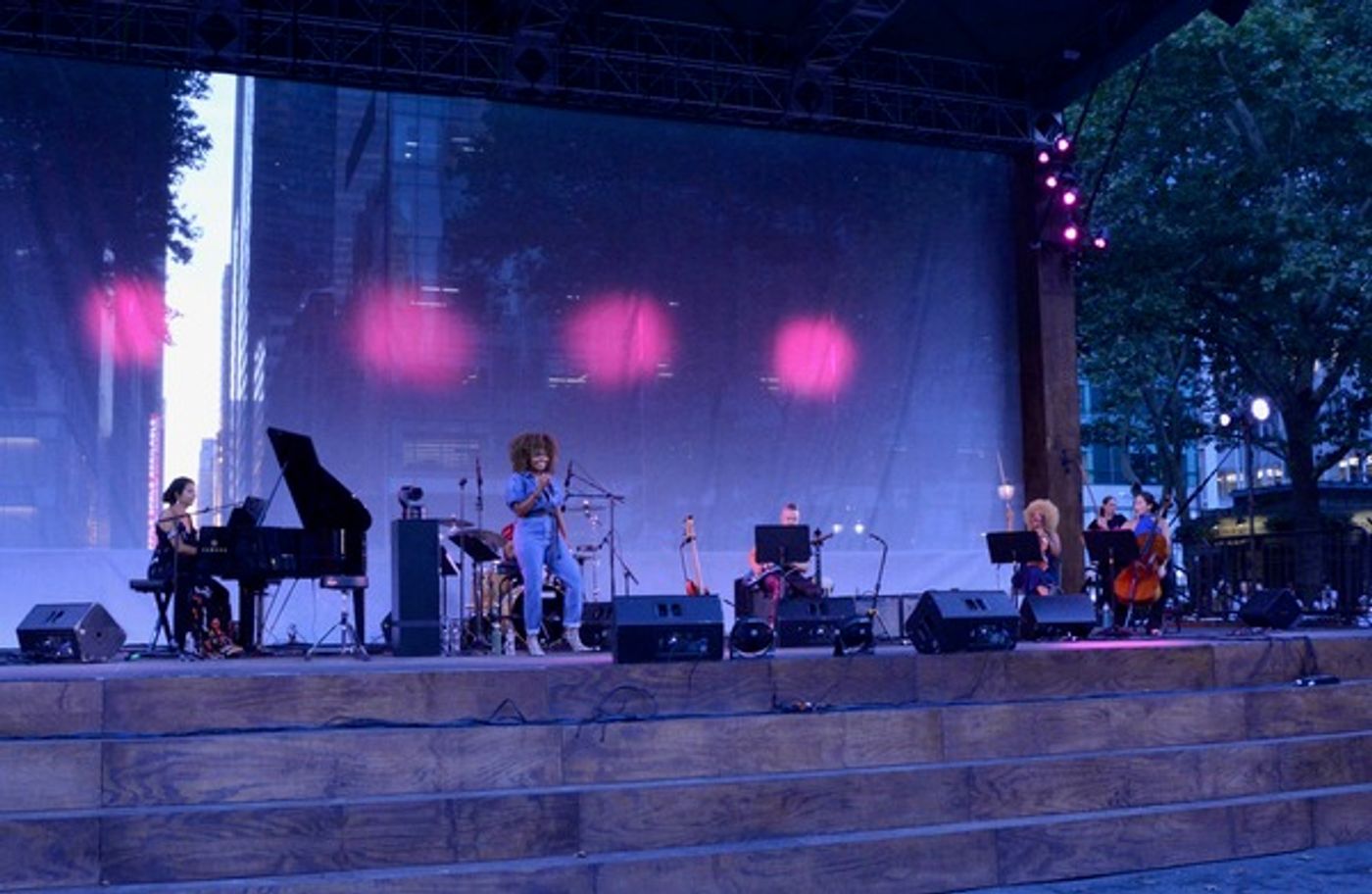 Photos: Adrienne Warren and Friends Perform as Part of Bryant Park's Picnic Performances  Image