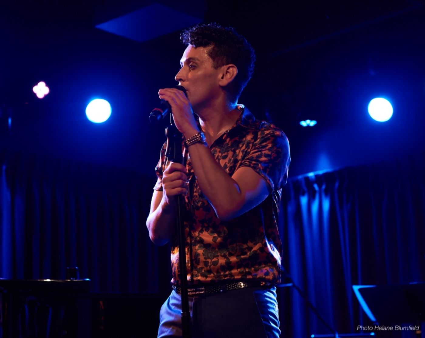 Photo Flash:  Helane Blumfield Gets Michael Longoria In Action In SUMMER LOVIN' at The Green Room 42  Image