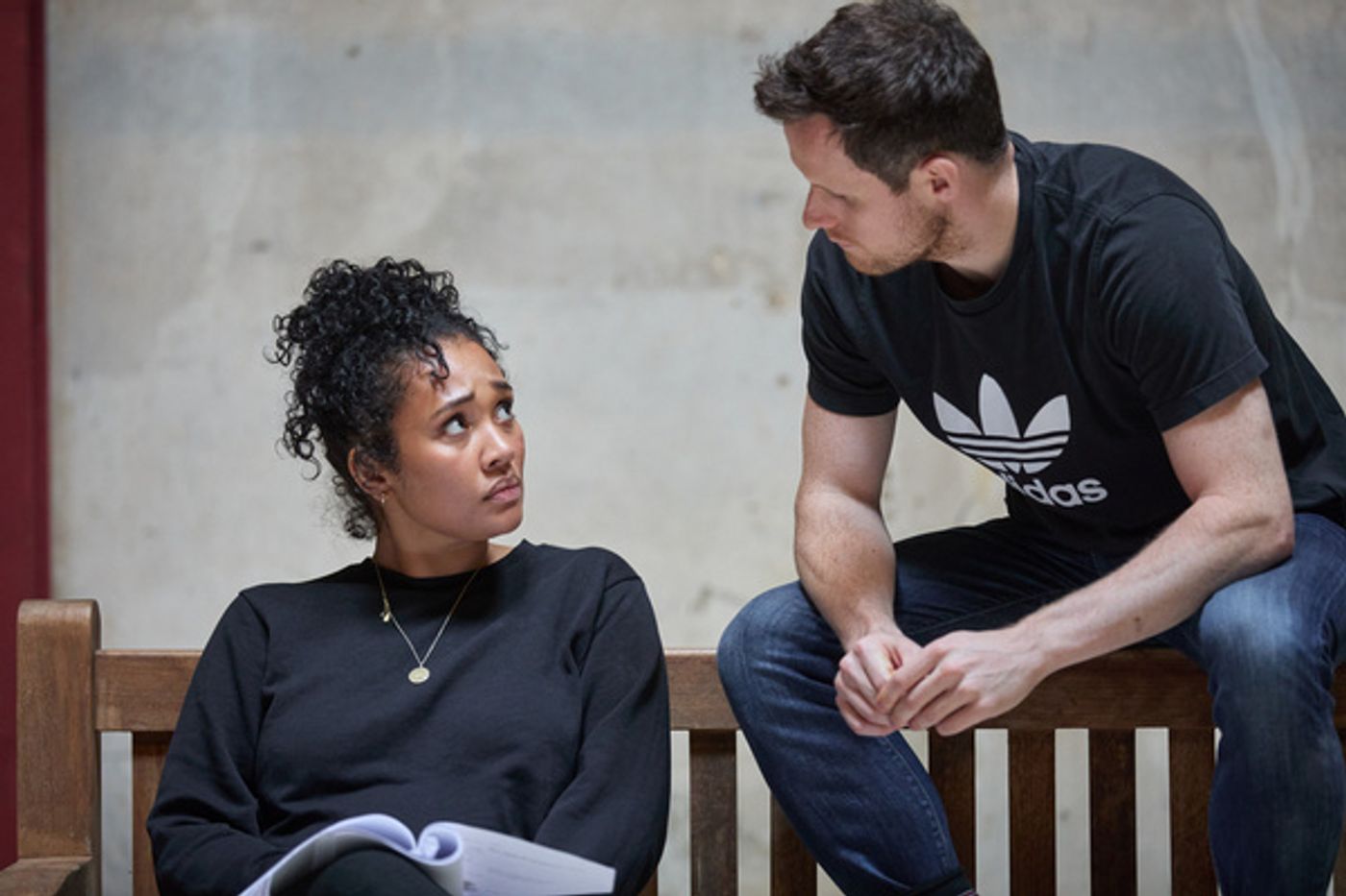 Photos: Inside Rehearsals For PARK BENCH At The Park Theatre  Image